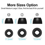 XDcase 3 Pairs Replacement Memory Foam Ear Tips Kit, S/M/L Size, For Samsung Galaxy Buds2 Pro / Buds+