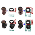 XDcase 4 Pairs Silicone Ear Tips & Ear Hooks Kit, Left & Right S/L Size, For Samsung Galaxy Buds Live