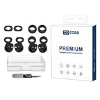 XDcase 4 Pairs Silicone Ear Tips & Ear Hooks Kit, Left & Right S/L Size, For Samsung Galaxy Buds Live