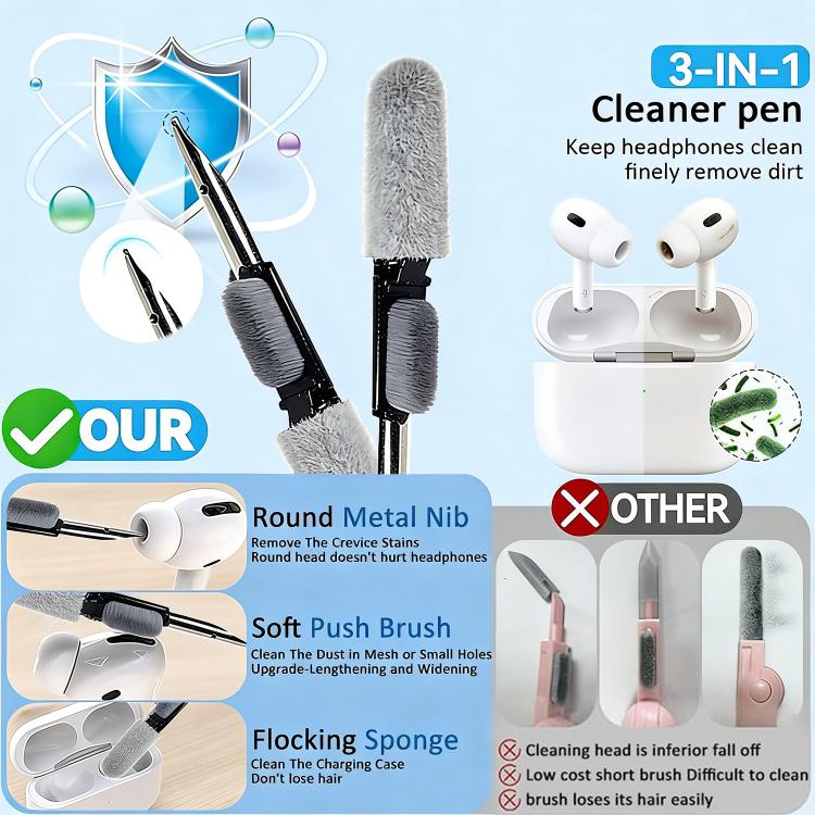 XDcase 4 Pairs Silicone Ear Tips & Ear Hooks Kit, Left & Right S/L Size, For Samsung Galaxy Buds Live