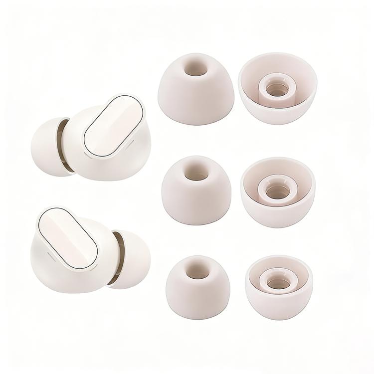 XDcase 3 Pairs Replacement Silicone Ear Tips Kit, S/M/L Size, For Beats Studio Buds+