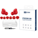 XDcase 3 Pairs Replacement Silicone Ear Tips Kit, S/M/L Size, For Beats Studio Buds