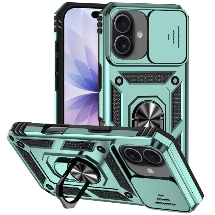 XDcase Sliding Camshield Ring Holder Magnetic Phone Case, For iPhone 18 Pro / 17 Pro, For iPhone 18 Pro Max / 17 Pro Max, For iPhone 17, For iPhone Air