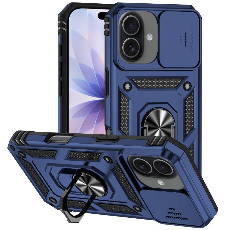 XDcase Sliding Camshield Ring Holder Magnetic Phone Case, For iPhone 18 Pro / 17 Pro, For iPhone 18 Pro Max / 17 Pro Max, For iPhone 17, For iPhone Air
