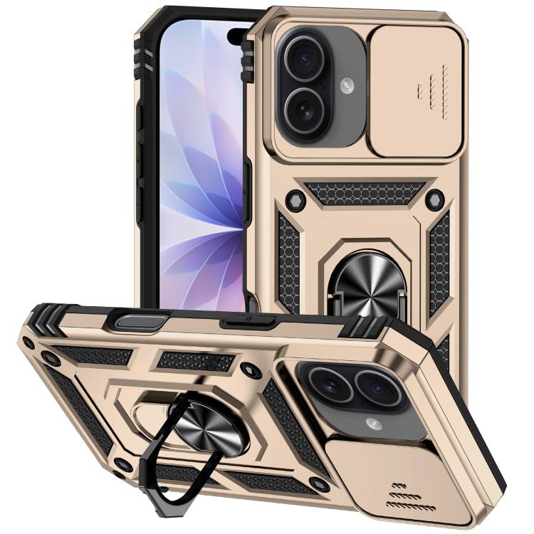 XDcase Sliding Camshield Ring Holder Magnetic Phone Case, For iPhone 18 Pro / 17 Pro, For iPhone 18 Pro Max / 17 Pro Max, For iPhone 17, For iPhone Air