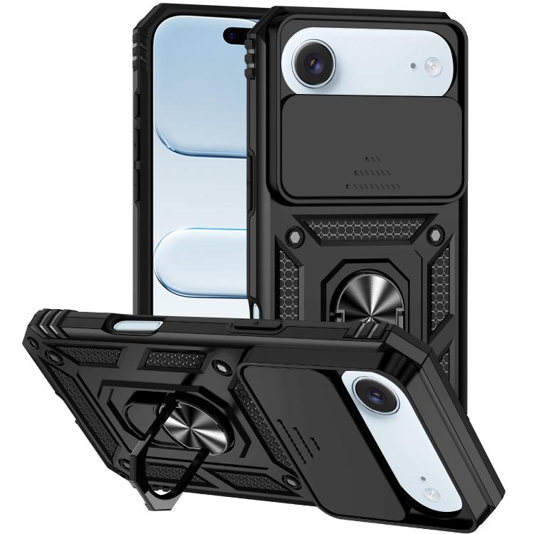 XDcase Sliding Camshield Ring Holder Magnetic Phone Case, For iPhone 17 Pro Max, For iPhone 17 Pro, For iPhone 17, For iPhone Air