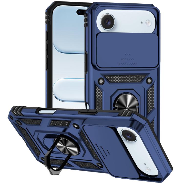 XDcase Sliding Camshield Ring Holder Magnetic Phone Case, For iPhone 18 Pro / 17 Pro, For iPhone 18 Pro Max / 17 Pro Max, For iPhone 17, For iPhone Air