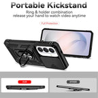 XDcase Sliding Camshield Ring Holder Magnetic Phone Case, For Samsung Galaxy S26+ 5G, For Samsung Galaxy S26 Ultra 5G, For Samsung Galaxy S26 5G