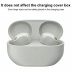 XDcase 4 Pairs Replacement Silicone Ear Tips Kit, XS/S/M/L Size, Cleaning Brush Color Random, 4 Pairs