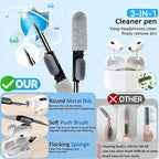 XDcase 4 Pairs Replacement Silicone Ear Tips Kit, XS/S/M/L Size, Cleaning Brush Color Random, For Sennheiser Momentum 4