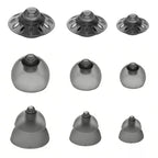 XDcase 10pcs Replacement Silicone Ear Tips Kit for Phonak Hearing Aids, S, M, L