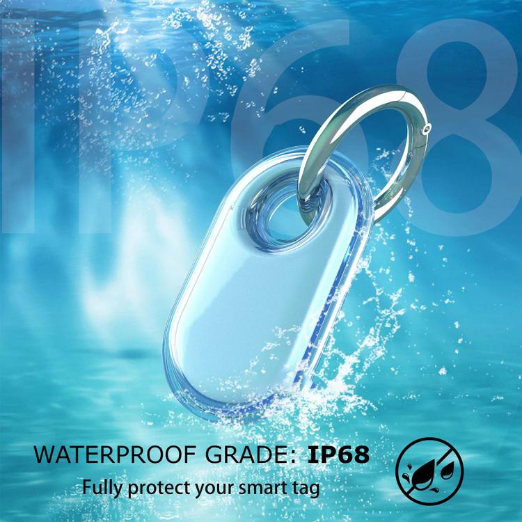 XDcase Full-Coverage Waterproof TPU Protective Case with Keychain, 1PC (Transparent), 1PC (Transparent Green), 1PC (Transparent Blue), 1PC (Transparent Black), 1PC (Transparent Red), 1PC (Transparent Purple)