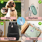 XDcase Full-Coverage Waterproof TPU Protective Case with Keychain, 1PC (Transparent), 1PC (Transparent Green), 1PC (Transparent Blue), 1PC (Transparent Black), 1PC (Transparent Red), 1PC (Transparent Purple)