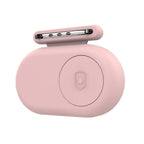XDcase Waterproof Silicone Protective Case with Brooch, 1PC (Pink), 1PC (Starlight), 1PC (Black), 1PC (Blue)