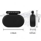 XDcase 4pcs Waterproof Silicone Protective Case with Brooch, 4PCS