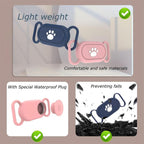 XDcase 3pcs Pet Cat Paw Waterproof Silicone Protective Case, 3PCS