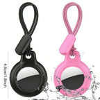 XDcase Solid Color Hard PC Protective Case with Strap, 1PC (Black), 1PC (White), 1PC (Rose Red), 1PC (Blue)