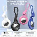 XDcase 4pcs Solid Color Hard PC Protective Case with Strap, 4PCS