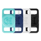 XDcase 4pcs Pet Collar Design Waterproof Silicone Protective Case, 4PCS (Black White Blue Green), 4PCS (Pink Red Purple Yellow)