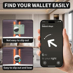 XDcase Ultra-Thin Wallet Card Design TPU Protective Case, For AirTag 2nd Gen / 1st Gen