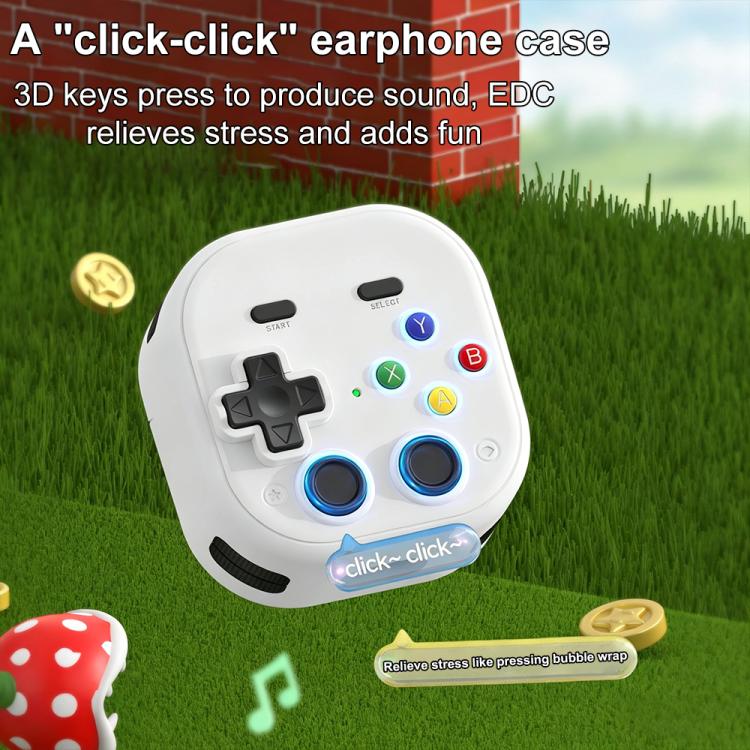 XDcase Retro Game Console Design Earbuds Protective Case, For Huawei FreeClip 2