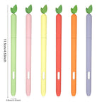 XDcase Fruit & Veggie Anti-Slip Silicone Stylus Pen Sleeve, For Samsung Tab S6 Lite S Pen