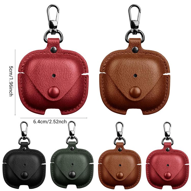 XDcase Business Leather Earphone Protective Case with Hook, For AirPods 5 / 4, For AirPods Pro 3, For AirPods Pro 2 / 1