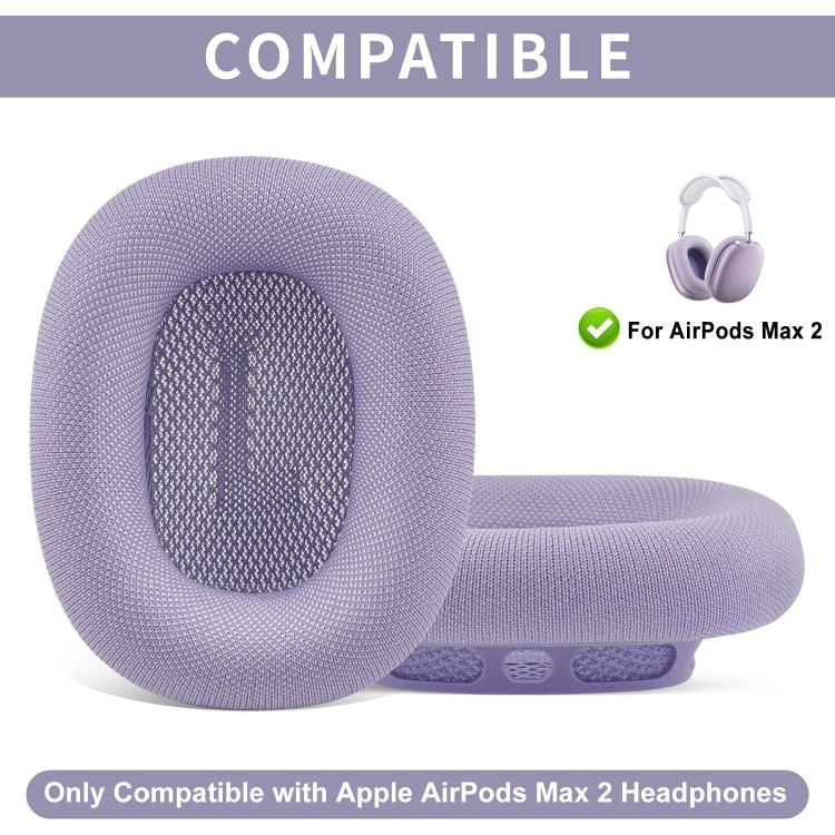 XDcase 1 Pair Mesh Fabric Magnetic Replacement Sponge Ear Pads, For AirPods Max 2