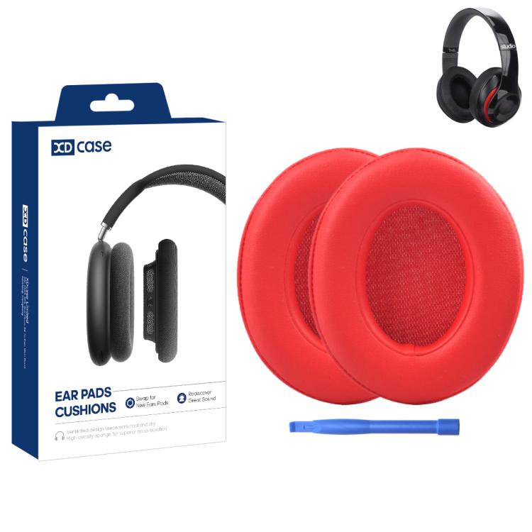 XDcase 1 Pair Memory Foam Headset Replacement Ear Pads with Pry Tool, For Beats Studio 2.0 / 3.0