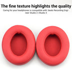 XDcase 1 Pair Memory Foam Headset Replacement Ear Pads with Pry Tool, For Beats Studio 2.0 / 3.0