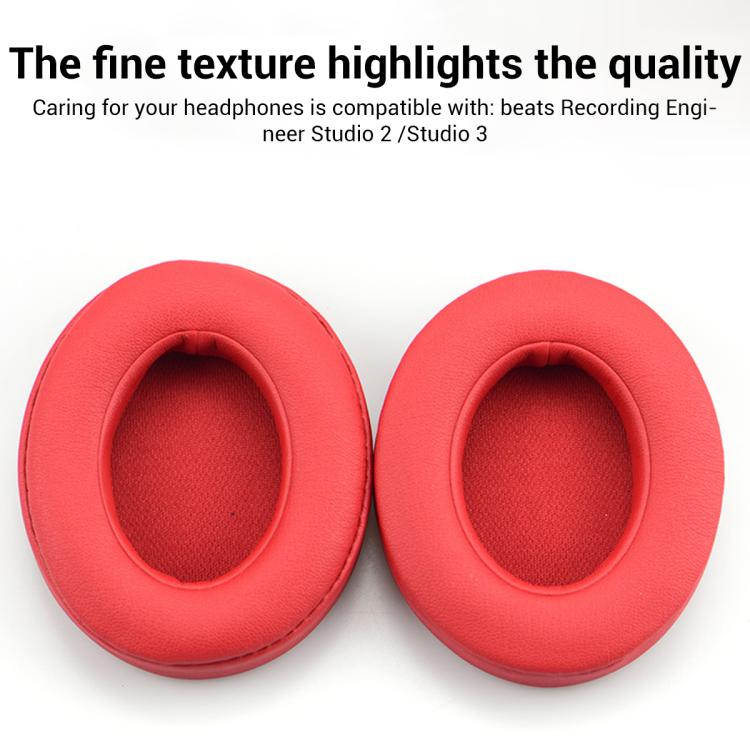 XDcase 1 Pair Memory Foam Headset Replacement Ear Pads with Pry Tool, For Beats Studio 2.0 / 3.0