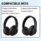 XDcase 1 Pair Memory Foam Headset Replacement Ear Pads with Pry Tool, For Beats Studio 2.0 / 3.0
