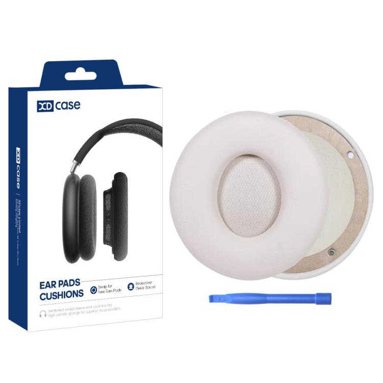 XDcase 1 Pair Protein Leather Headset Replacement Ear Pads with Pry Tool, For Beats Solo Pro Wireless