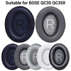 XDcase 1 Pair Protein Leather Headset Replacement Ear Pads with Prying Tool, For Bose QuietComfort 35 / 35 II