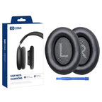 XDcase 1 Pair Protein Leather Headset Replacement Ear Pads with Prying Tool, For Bose QC15 / QC25 /  AE2