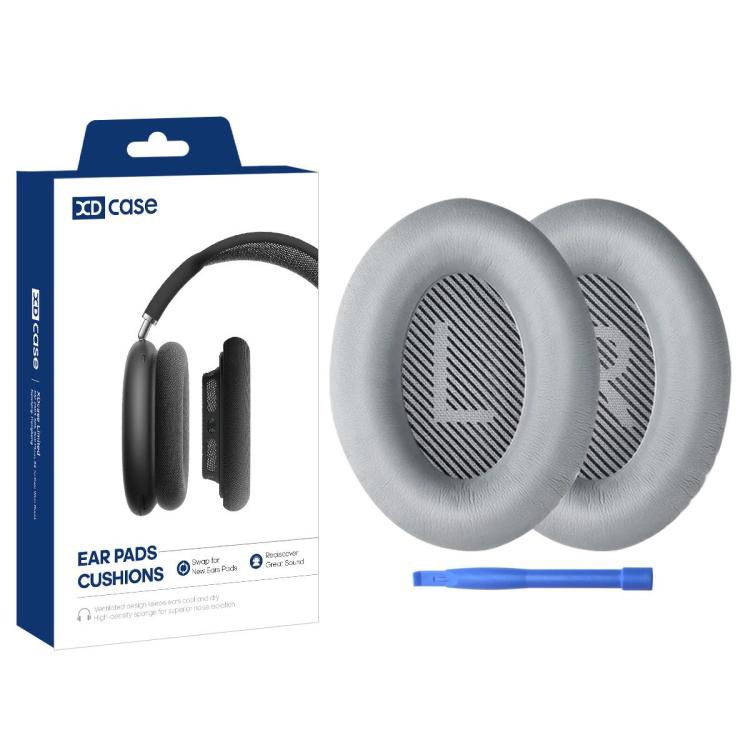 XDcase 1 Pair Protein Leather Headset Replacement Ear Pads with Prying Tool, For Bose QC15 / QC25 /  AE2