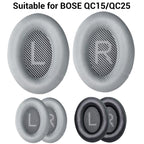 XDcase 1 Pair Protein Leather Headset Replacement Ear Pads with Prying Tool, For Bose QC15 / QC25 /  AE2