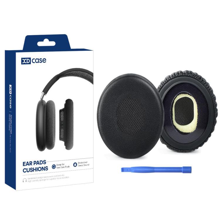 XDcase 1 Pair Protein Leather Headset Replacement Ear Pads with Prying Tool, For Bose OE2 / OE2i