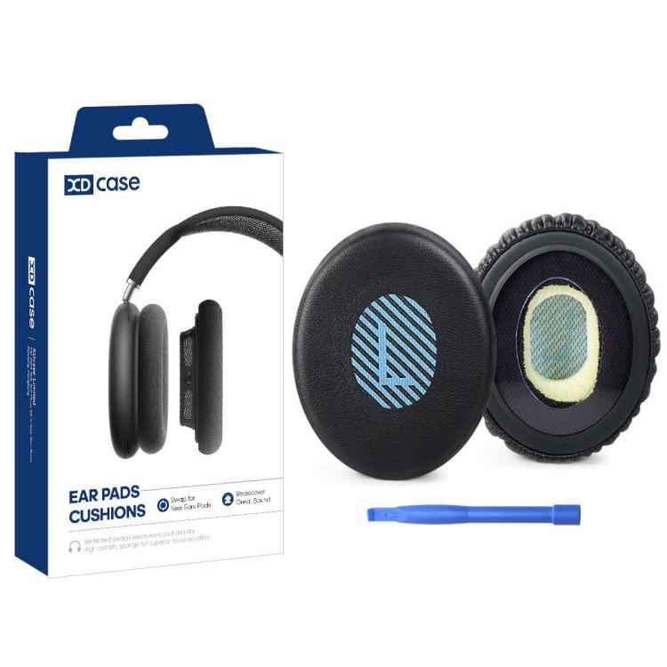 XDcase 1 Pair Protein Leather Headset Replacement Ear Pads with Prying Tool, For Bose OE2 / OE2i