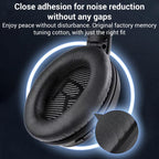 XDcase 1 Pair Protein Leather Headset Replacement Ear Pads with Prying Tool, For Bose QC45 / QCSE