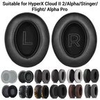 XDcase 1 Pair Headset Replacement Ear Pads with Prying Tool, For HyperX Cloud Series
