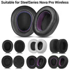 XDcase 1 Pair Headset Replacement Ear Pads with Prying Tool, For SteelSeries Arctis Nova Pro Wireless