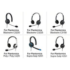 XDcase 1 Pair Headset Replacement Ear Pads with Prying Tool, For Plantronics C3220 / C3225 / C3210