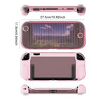 XDcase Transparent Armor Soft-Touch TPU Protective Case with Front Cover, For Nintendo Switch 2