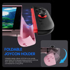 XDcase Transparent Armor Soft-Touch TPU Protective Case with Front Cover, For Nintendo Switch 2