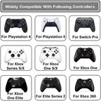 XDcase 16pcs Sponge Aiming Precision Rings for PS4 / PS5 / Xbox / Switch / Google Stadia, 16PCS