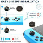 XDcase 8pcs Joystick Controller Replacement Thumb Grip Cap for Switch / Switch Lite / Switch OLED