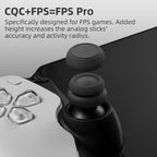 XDcase 6pcs Joystick Thumb Grip Cap Stackable Cover for Nintendo Switch Pro Controller