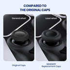 XDcase 10pcs Joystick Replacement Thumb Grip Caps for PS5 / PS4