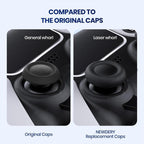 XDcase 10pcs Joystick Replacement Thumb Grip Caps for PS5 / PS4